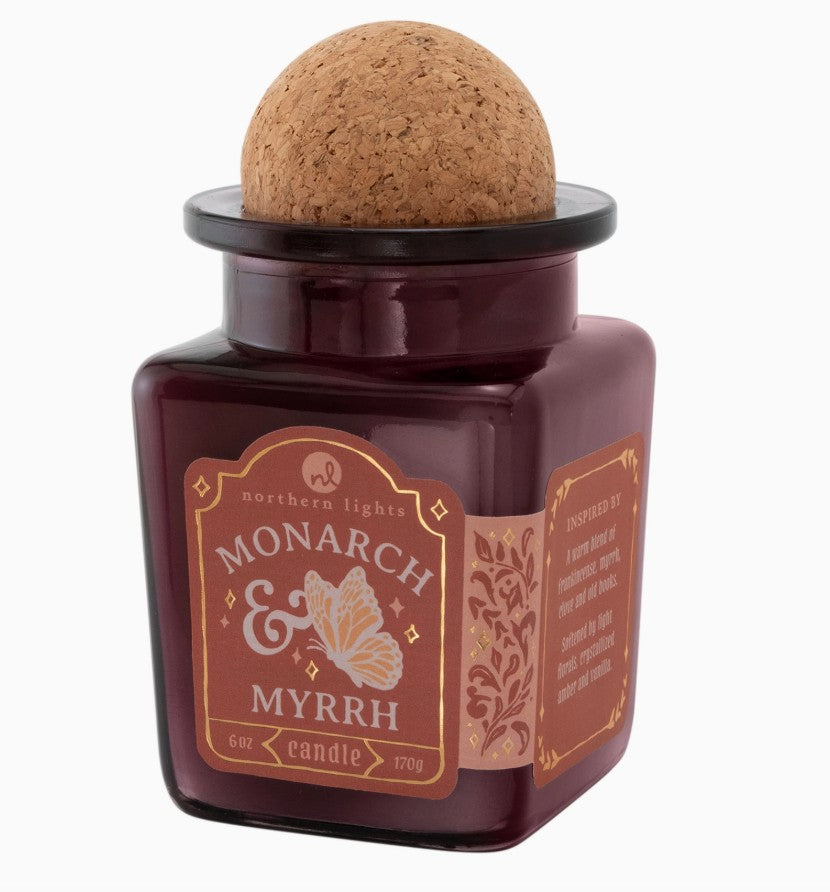 Northern Lights Curiosity Candle – Monarch & Myrrh