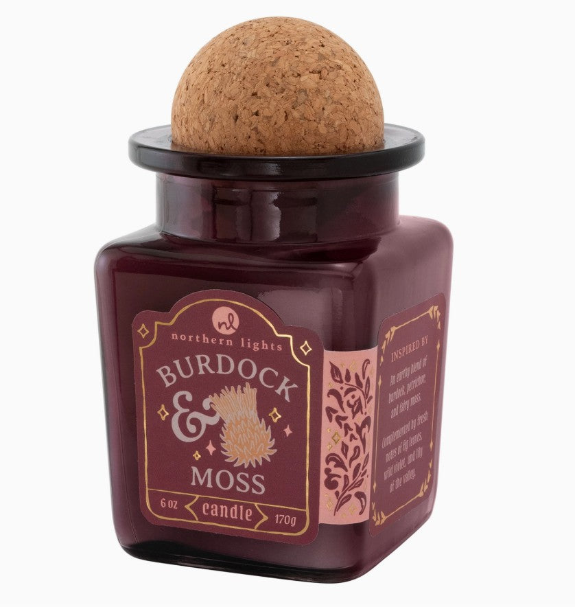 Northern Lights Curiosity Candle – Burdock & Moss