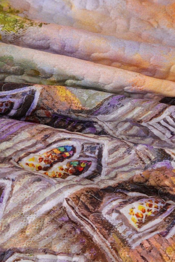 "Amazing Grace" Inspirational Quilted Throw 50"x60"