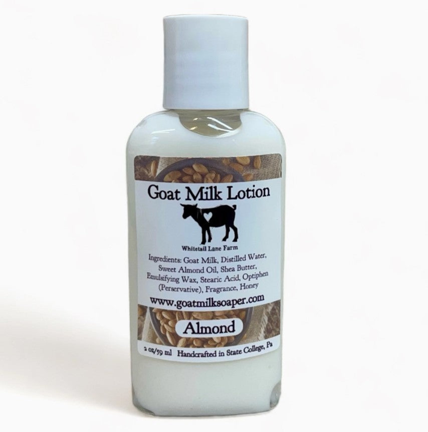 Goat Milk Lotion – Almond (2 oz)