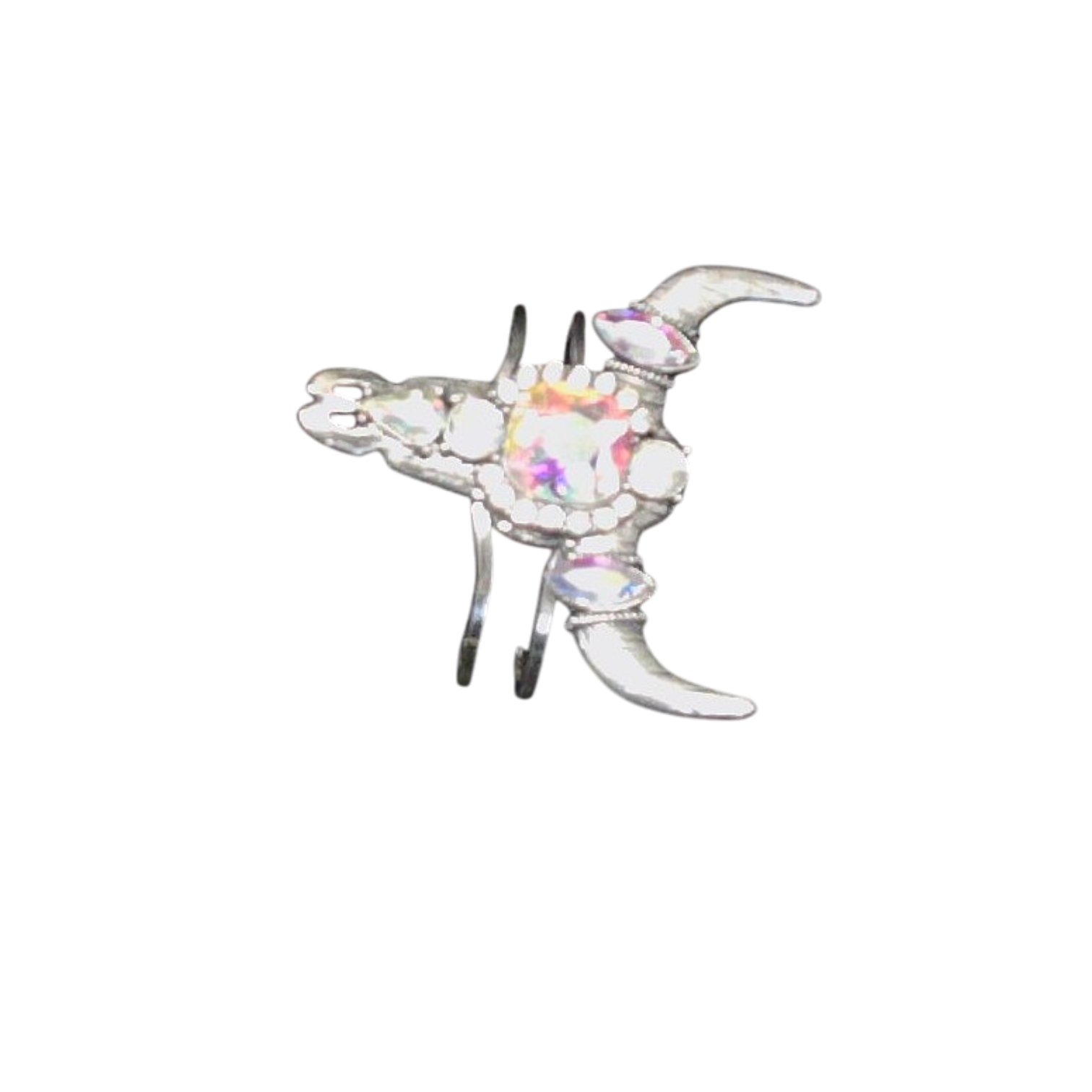 Iridescent Stone Horn Bracelet