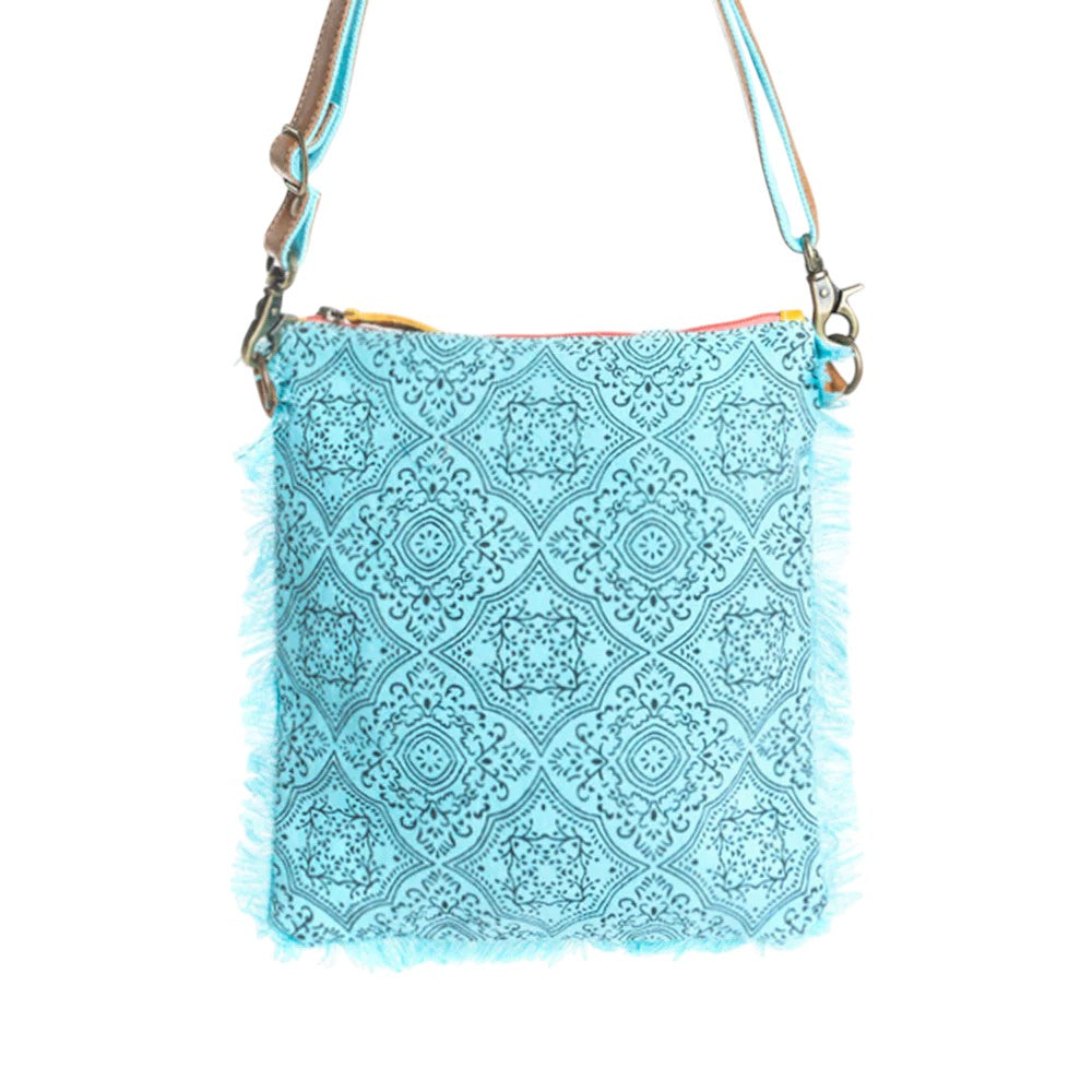 Triple Fork Ranch Crosbbody Bag in Turquoise