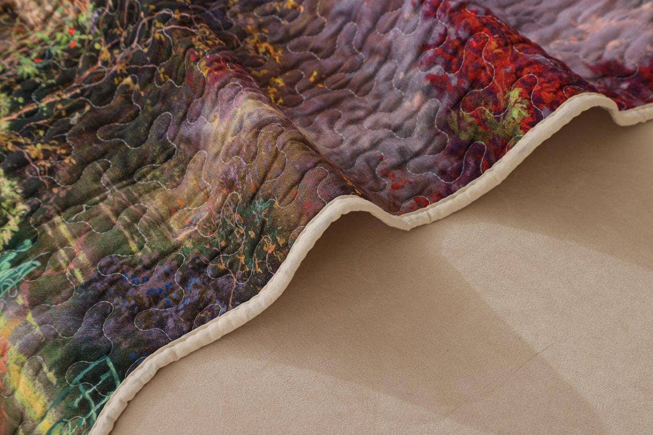 "Be Still - Psalm 46:10" Inspirational Quilted Throw 50"x60"