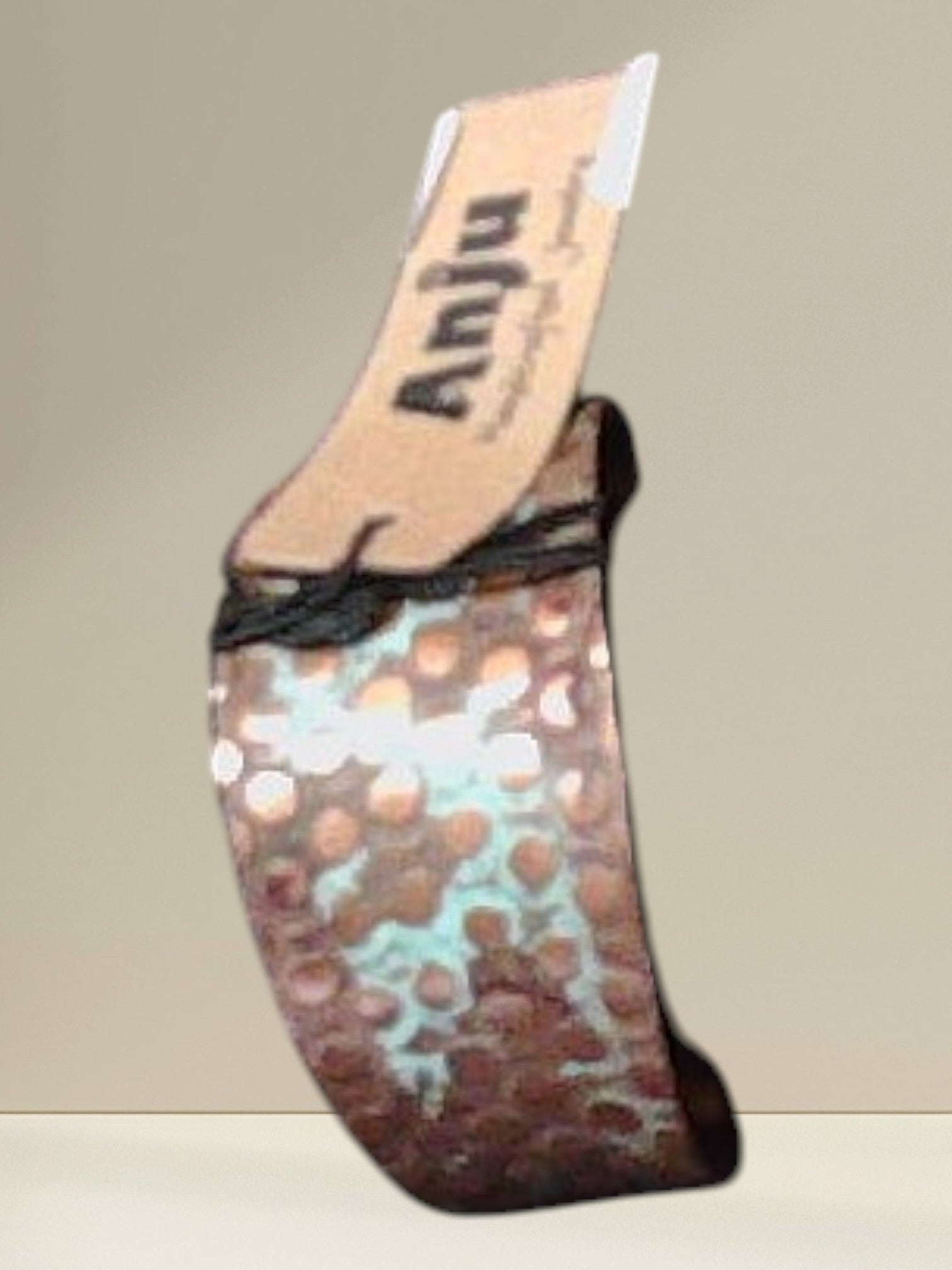 Aasha Copper Patina Hammered Cuff