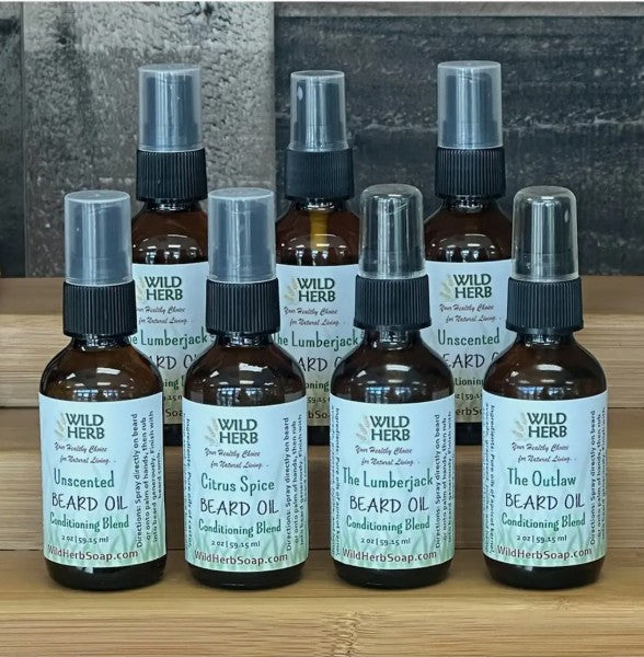 Wild Herb Beard Oil – Conditioning Blend (2 oz)