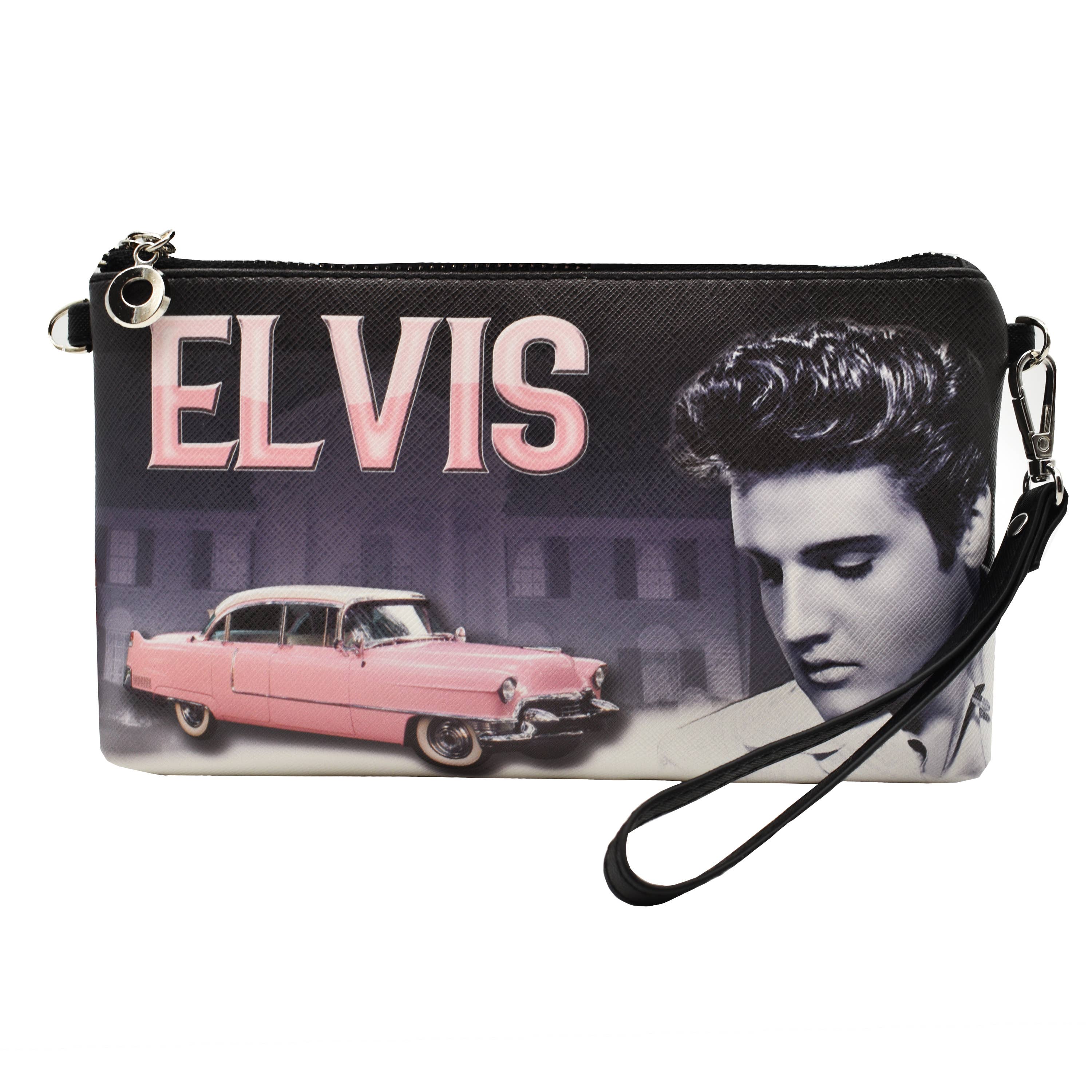 Elvis Purse - Pink Caddy w/ Chain