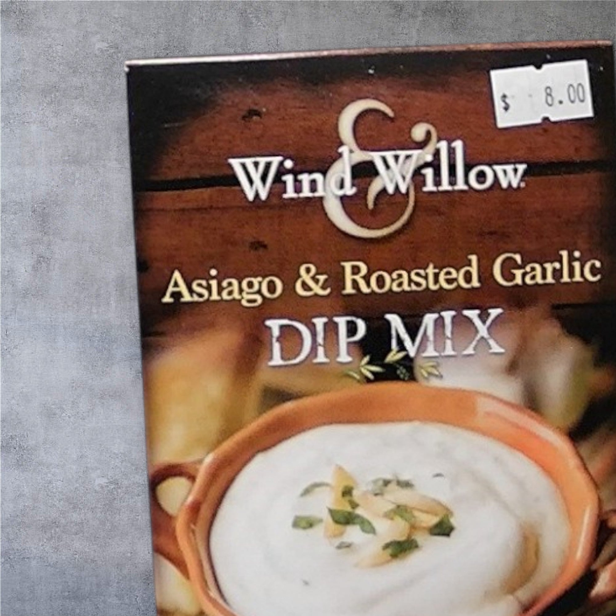 Wind & Willow Asiago & Roasted Garlic Dip Mix