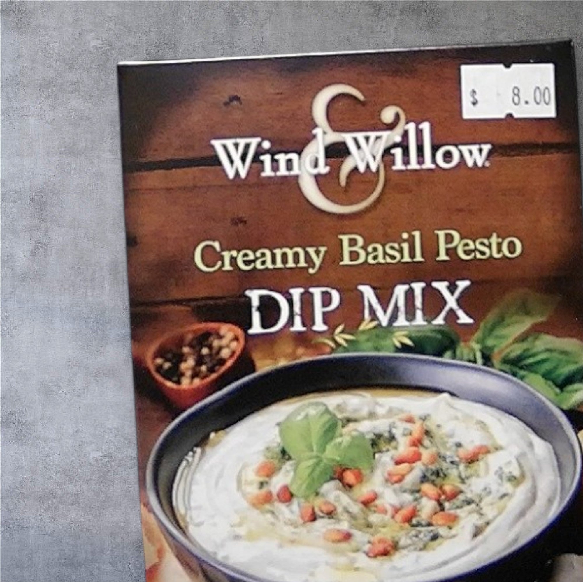 Wind & Willow Creamy Basil Pesto Dip Mix