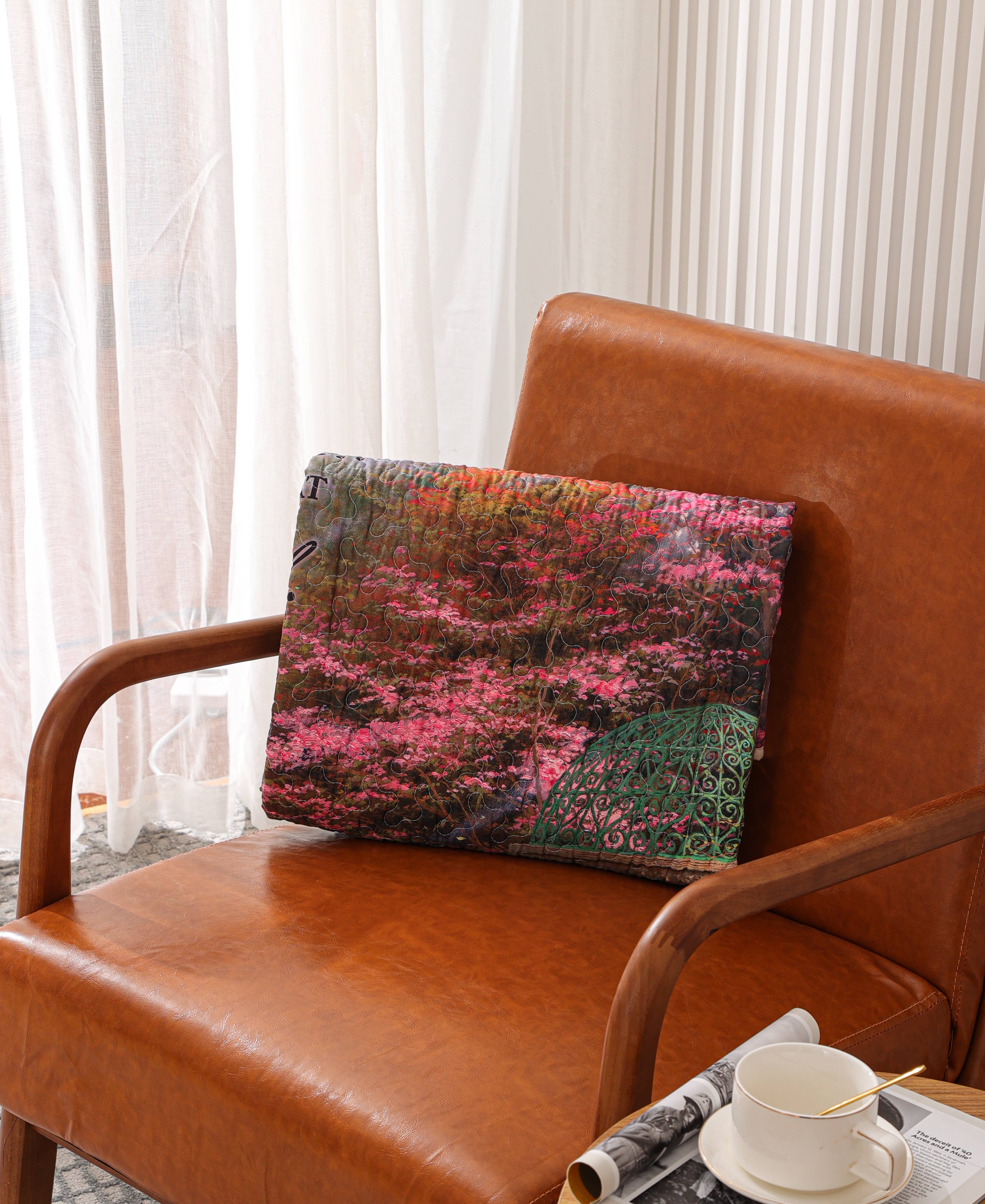 "Be Still - Psalm 46:10" Inspirational Quilted Throw 50"x60"