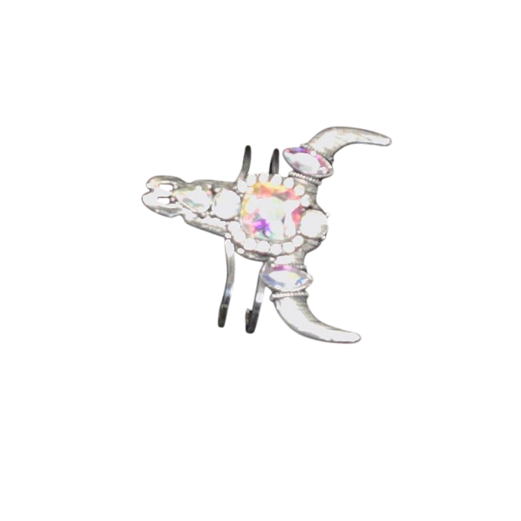 Iridescent Stone Horn Bracelet