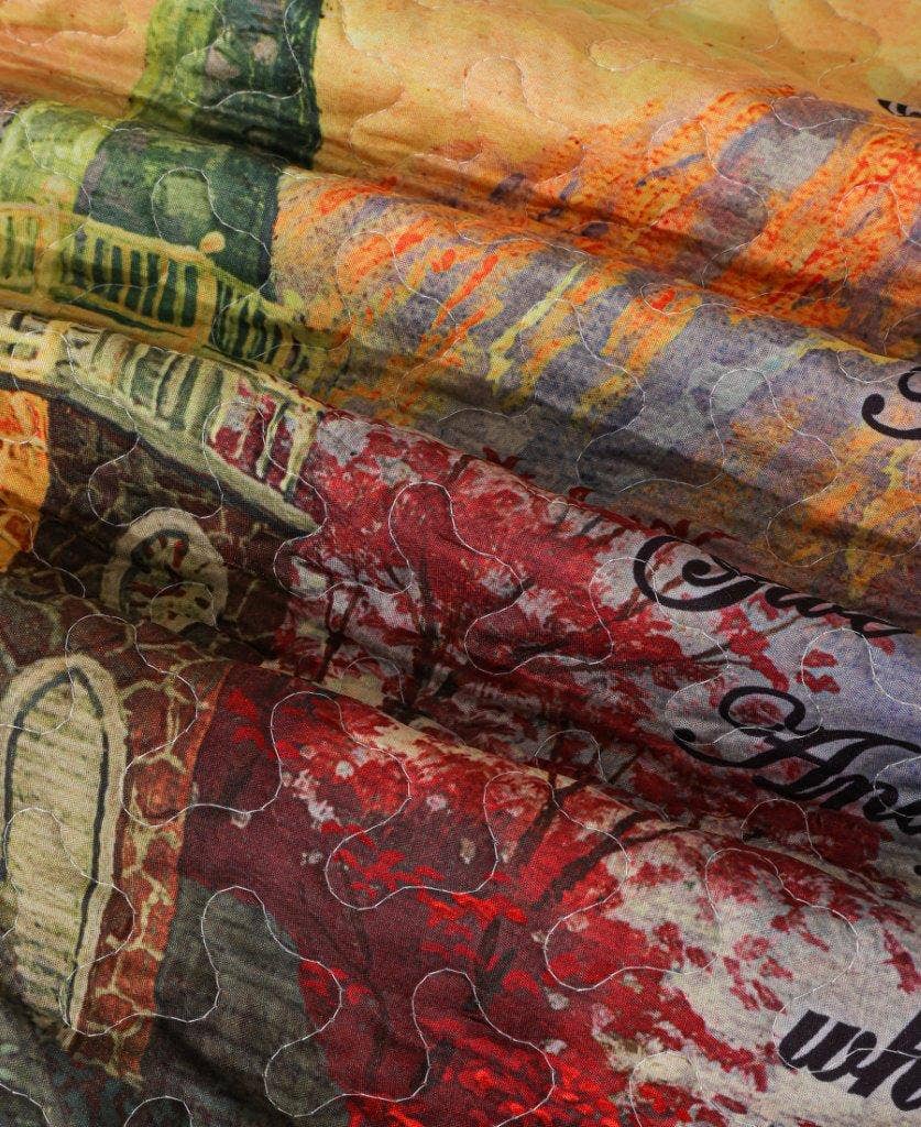 "The Lord's Prayer"  Inspirational Quilted Throw 50x60"