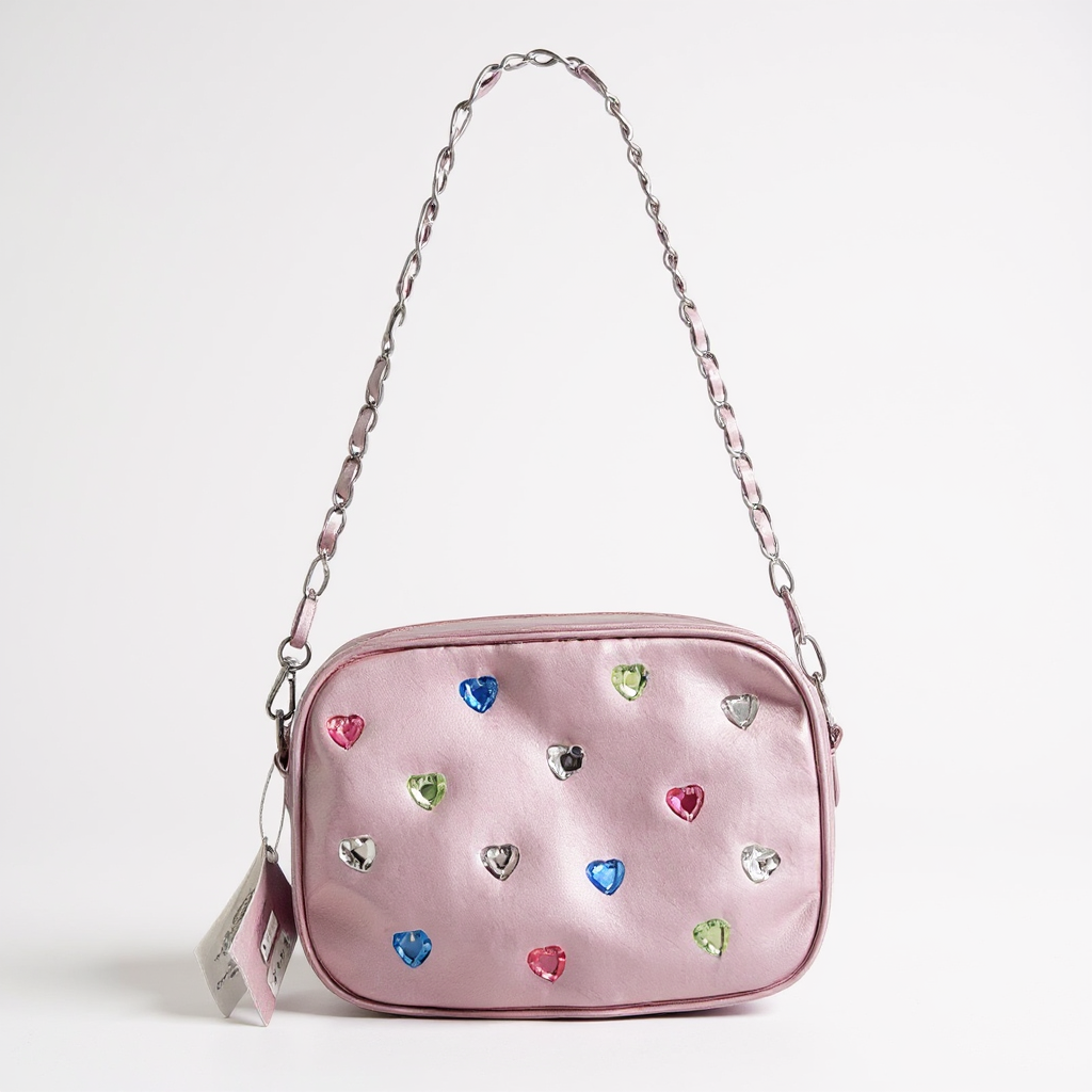 Heart Gem Crossbody Purse — Iscream
