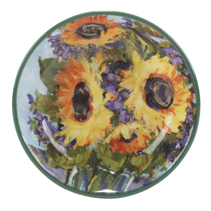 Sunflower Bouquet 9" Soup/Pasta Bowl – Choose 1 of 4 Patterns (Each Sold Separately)