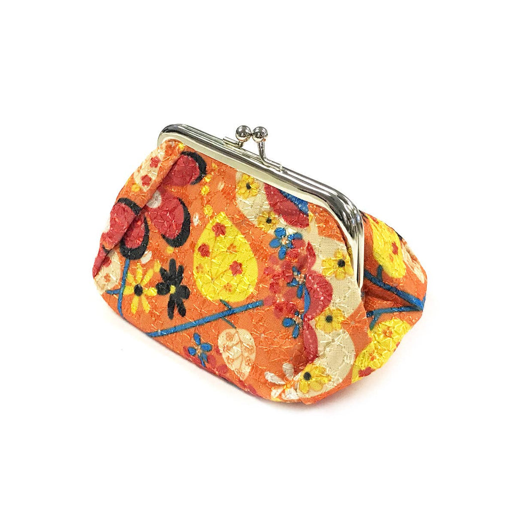 Wrapables Canvas and Floral Coin Purse Wallet Each