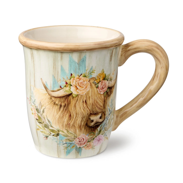Rosewood Ranch Mug 14 oz. Choose 1 of 4 Patterns (Each Sold Separately)