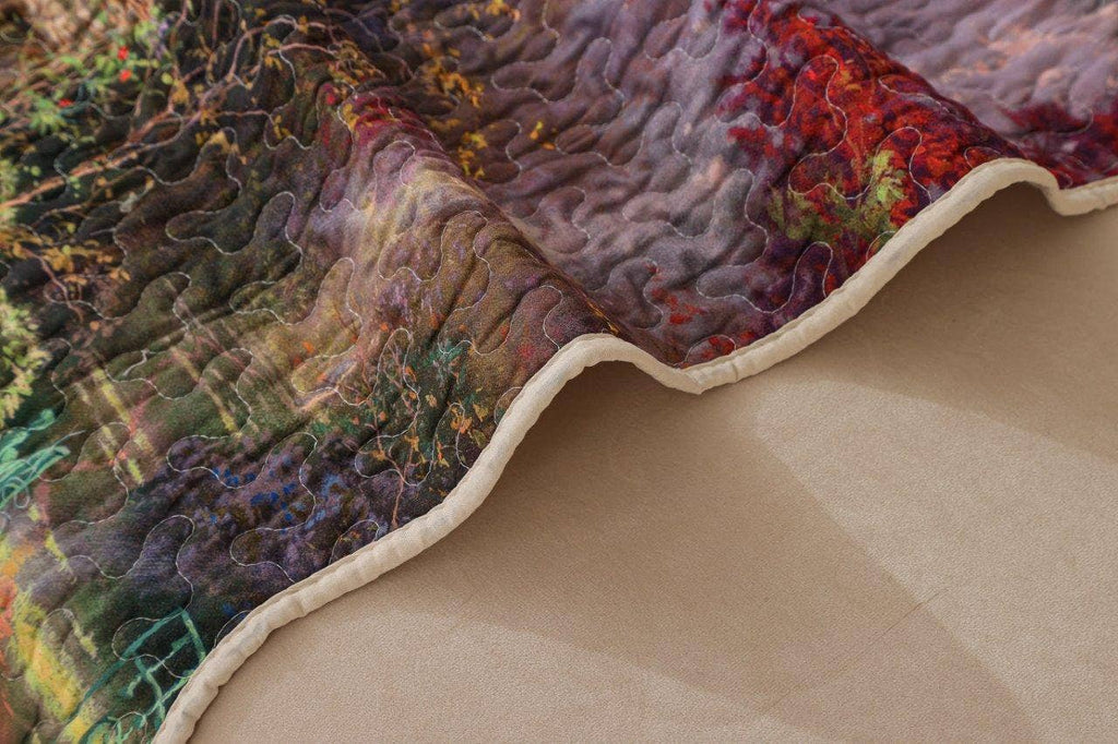 "Be Still - Psalm 46:10" Inspirational Quilted Throw 50"x60"